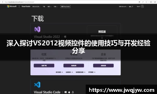 深入探讨VS2012视频控件的使用技巧与开发经验分享